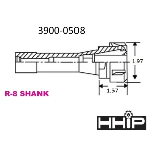 HHIP ER-32 R8 14 PIECE SPRING COLLET CHUCK SET (3900-0508) - view 3