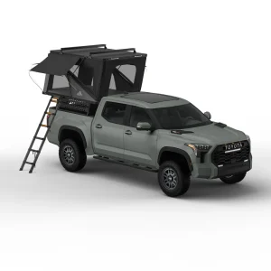 Tuff Stuff Alpine 61 Hardshell Rooftop Tent Aluminum, Black (TS-1-1900BLK) - view 3