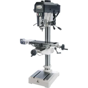 Grizzly Industrial 16″ Drill Press w/ Cross-Slide Table & Power Feed (G0810)