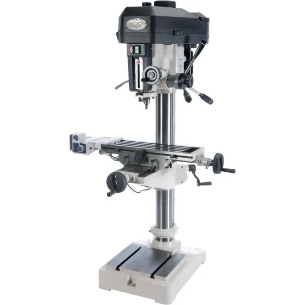 Grizzly Industrial 16″ Drill Press w/ Cross-Slide Table & Power Feed (G0810)