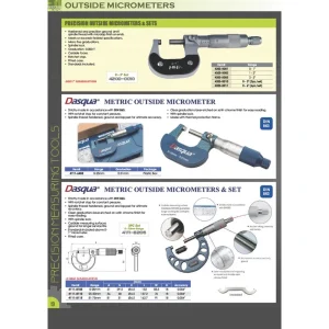 HHIP 9-10″ C-TYPE OUTSIDE MICROMETER .0001″ (4200-0160)