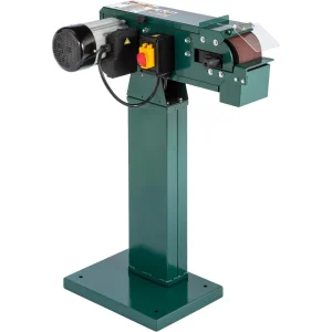 Grizzly Industrial 4″ x 48″ 2-Wheel Metal Belt Grinder/Sander (G0897)