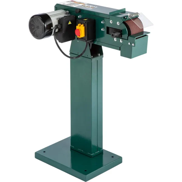 Grizzly Industrial 4″ x 48″ 2-Wheel Metal Belt Grinder/Sander (G0897)