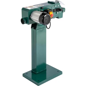 Grizzly Industrial 4″ x 48″ 2-Wheel Metal Belt Grinder/Sander (G0897) - view 4