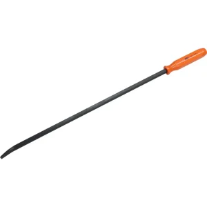 Gray Tools 24″ Screwdriver Handle Pry Bar, Curved Black Oxide Finish Blade (73524)