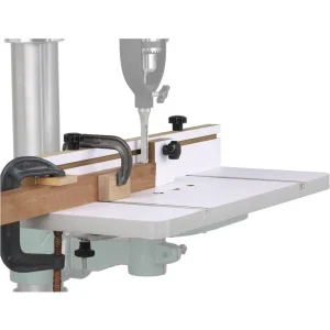 Grizzly Industrial Universal Drill Press Table with 3″ Fence (H7827) - view 4