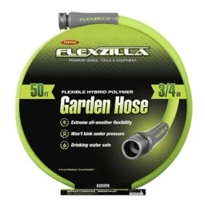Legacy Manufacturing Flexzilla Garden Hose 3/4″ X 50′ (HFZG650YW)