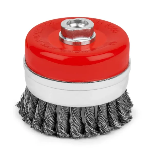 Titan Tools 3-1/2 In. Knotted Wire Cup Brush (22238)