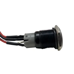 Race Sport 16mm Black 2 Position On/Off Switch Green Black Flush Mount (1004247) - view 3