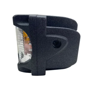Race Sport 40W LED Auxiliary Cube Light Amber Strobe Clear Lens Pair (1007560) - view 2