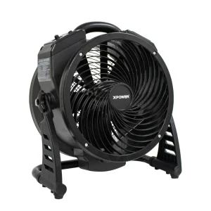 XPOWER Axial Air Mover with Ozone Generator and 360-Degree Stand (M-27)