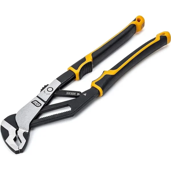 Gearwrench 10″ Pitbull Auto-Bite Tongue & Groove Dual Material Pliers (82592C)