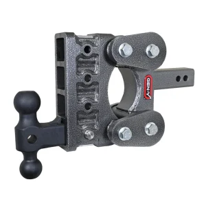 Gen-Y Hitch The BOSS TORSION-FLEX 2″ Shank 5″ Drop 1.7K TW 16K Hitch & GH-051 Dual-Ball (GH-1214)