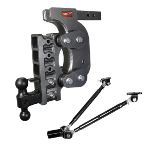 Gen-Y Hitch The BOSS TORSION-FLEX 2″ Shank 15″ Drop 1.7K TW 16K Hitch & GH-051 Dual-Ball & GH-032 Pintle Lock & GH-01...