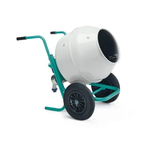 IMER Wheelman II Electric 5 CF Portable Steel Drum Mixer (1105422)
