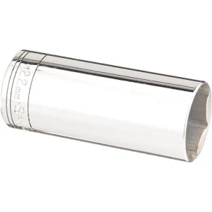 SK Tools 3/8 In. Drive 6-Point Metric Standard Chrome Socket – 22Mm (8422)