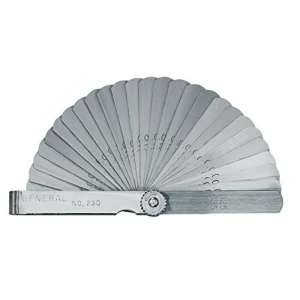General Tools Economy Straight 5″ Feeler Gauge (230)