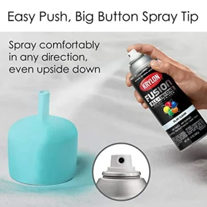 Krylon Fusion K02729007 All-In-1 Spray Paint for Indoor/Outdoor Use, Satin Clear - view 4