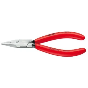 Knipex Electronics Gripping Pliers Flat Pointed Tips 5 Inch (3721125)