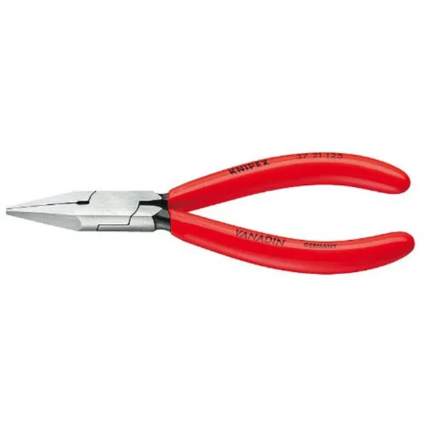 Knipex Electronics Gripping Pliers Flat Pointed Tips 5 Inch (3721125)