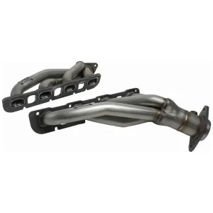 aFe POWER Twisted Steel 304 Stainless Steel Short Tube Header – 48-32031