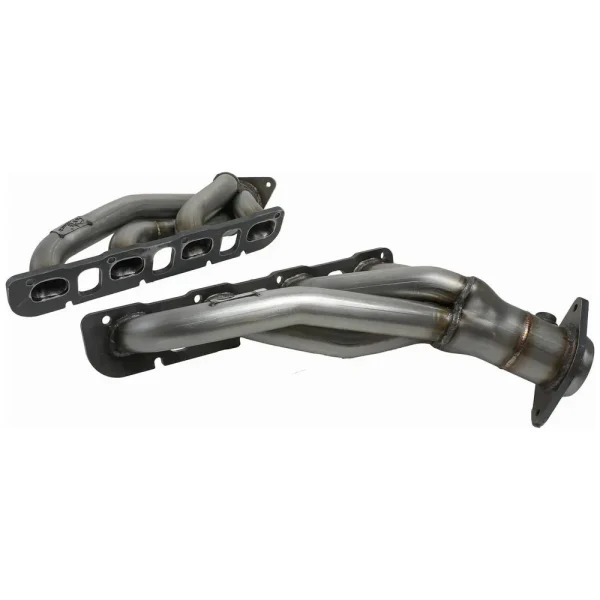 aFe POWER Twisted Steel 304 Stainless Steel Short Tube Header – 48-32031