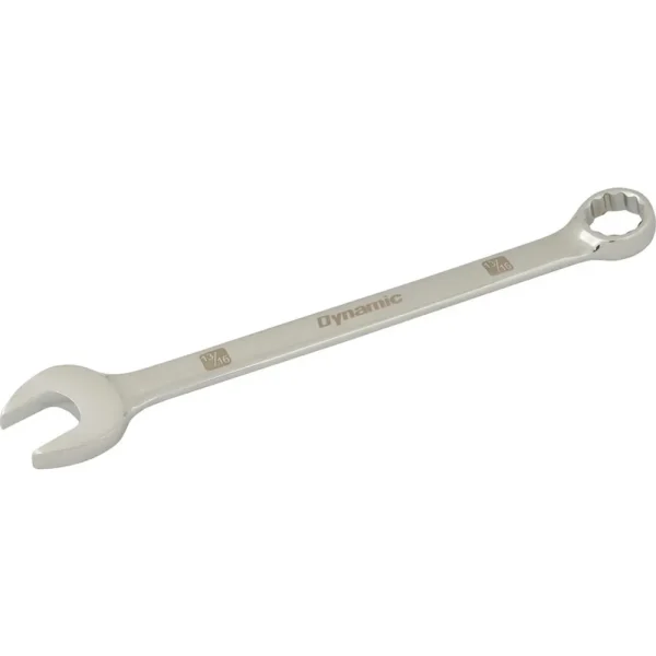 Dynamic Tools 13/16″ 12 Point Combination Wrench, Mirror Chrome Finish (D074026)