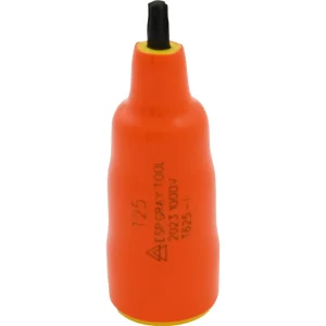 Gray Tools T25 X 3/8″ Drive Standard Length Torx Head, 1000V Insulated Socket (T625-I)