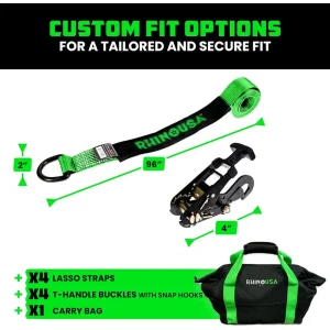 Rhino USA Lasso Straps; Basket Straps (TD-VSLASSO) - view 2
