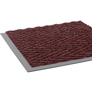 Crown Matting Chevron 2’x3′ Burgundy (CN 0023BU)