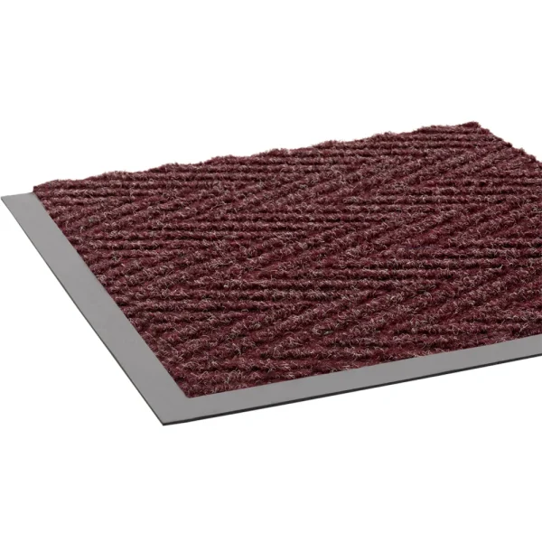 Crown Matting Chevron 2’x3′ Burgundy (CN 0023BU)