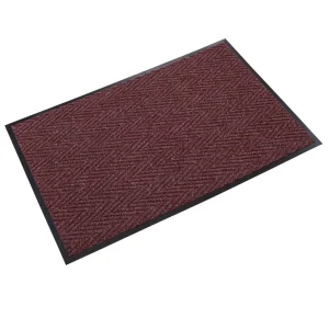 Crown Matting Chevron 2’x3′ Burgundy (CN 0023BU) - view 2