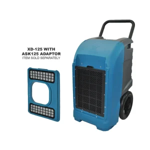 XPOWER 125-Pint Commercial Dehumidifier with Automatic Pump and Drainage Hose (XD-125) - view 2