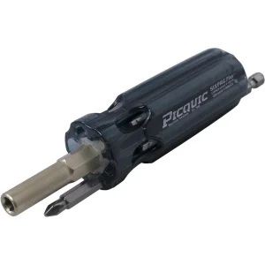 Picquic Sixpac Plus 7 Bit Multi-Bit Screwdriver, Bulk, Black (88101B) - view 2