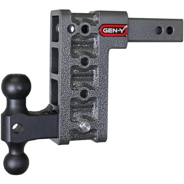 Gen-Y Hitch MEGA-DUTY 2″ Shank 7.5″ Drop 2K TW 16K Hitch & GH-051 Dual-Ball (GH-514)