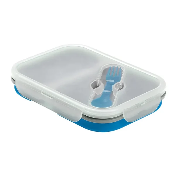 Alpine Mountain Gear Collapsible Silicone Food Container – Blue (AMGCSFL)
