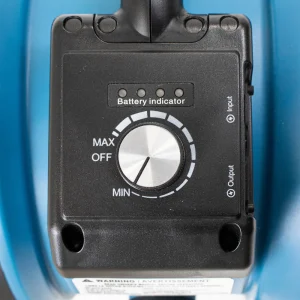 XPOWER Multi-purpose Battery Powered Misting Fan and Air Circulator (FM-65B) - view 3