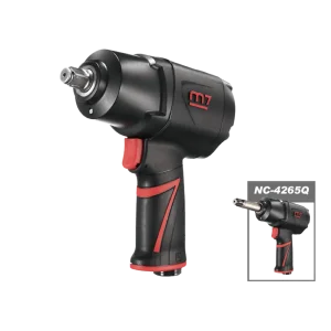M7 1/2″ Drive 1200Ft Twin Hammer Type Pistol Grip Air Impact Wrench (NC-4255Q) - view 2