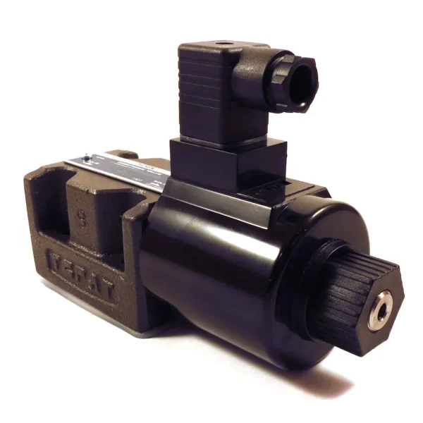 Yuken Directional Valve Solenoid Operated 2-Position 12 VDC DIN (DSG-03-2B3-D12-N-50)