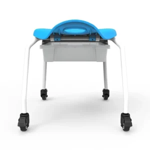 Luxor Workspaces Stackable Classroom Stool, Wheels, Storage (MBS-STOOL-1) - view 4