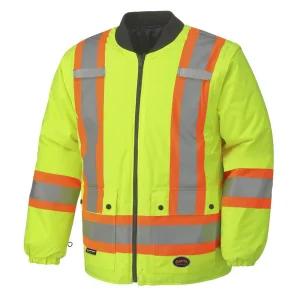 Pioneer Safety 100% Waterproof 7-in-1 Parka, Hi-Vis Yellow/Green (V1120161U-S) - view 4