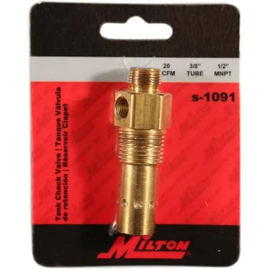 Milton S1091 Tank Check Valve 1/2″ NPT, 3/8″M Comp. - view 3