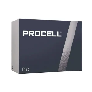 Duracell 1.5V D12 Procell Alkaline-Manganese Dioxide Battery, 12 Count (PC1300)