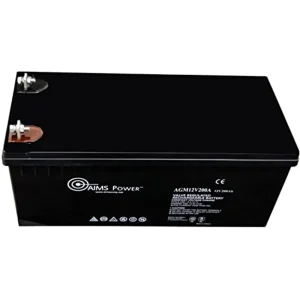 AIMS Power Heavy Duty Deep Cycle Battery 12V 200Ah (AGM12V200A) - view 2