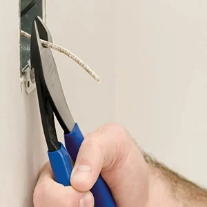 Klein D2000-48 Pliers, Linemans Diagonal Cutting Pliers w/High Leverage Design - view 4