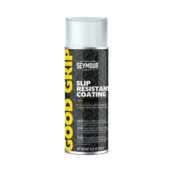 Seymour Good-Grip, Slip-Resistant Spray Coating, Clear (12 Oz.) (16-81)