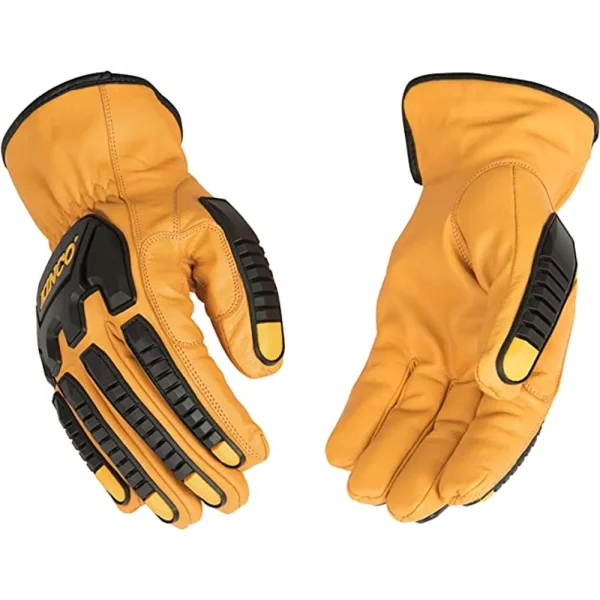 Kinco 81CRA-XL Cutflector Premium Grain Buffalo Driver w/ Impact Protection, XL