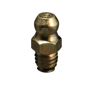 Milton S3224 s-3224 Grease Fitting, M6 x1, Straight, OAL 16mm max, 5-pk