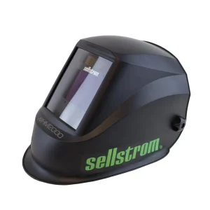 Sellstrom Advantage Plus Welding Helmet w/ ADF, Black and Green (S26200)
