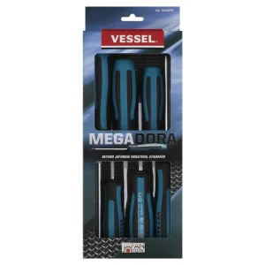 Vessel MEGADORA JAWSFIT Screwdriver 6 Pc Set (9006PB) - view 4
